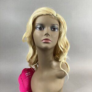 Dessy Shoulder Length Wavy #613 Platinum Blonde Synthetic Full Wig